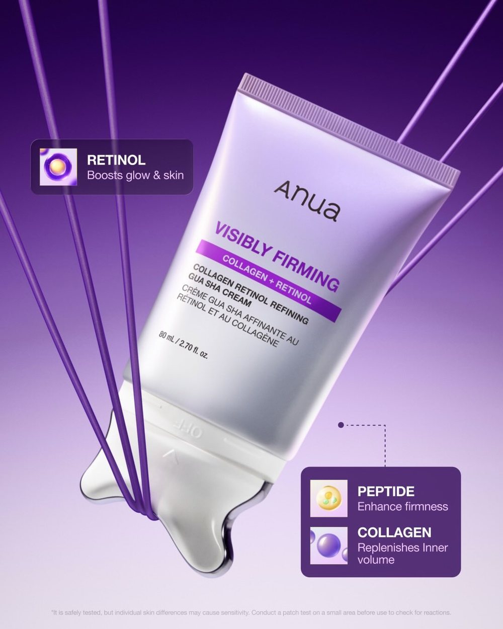 Anua Visibly Firming retinol collagen cream